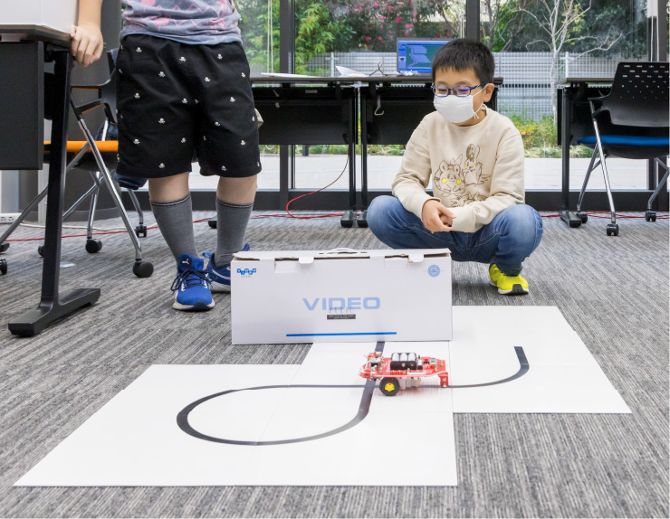 机器人汽车课程课堂风景1